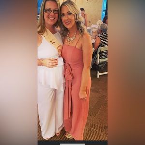 Pink jumpsuit worn once